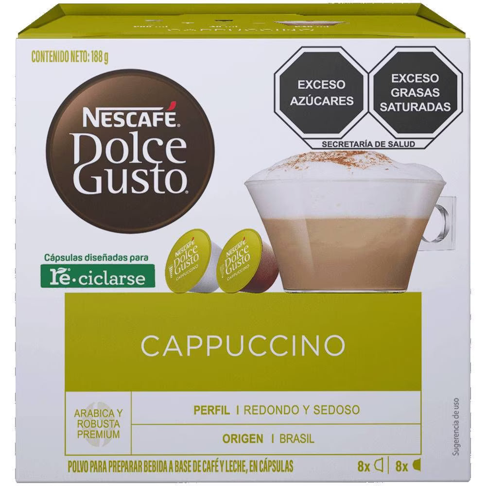 Café Cappuccino 16 Cápsulas